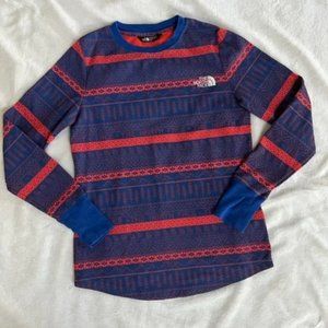 The North Face pullover long sleeves shirt-size M